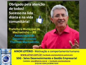 Palestra Machadinho-RS