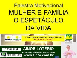 Ainor Lotério - Encontro de Mulheres da Cooperja