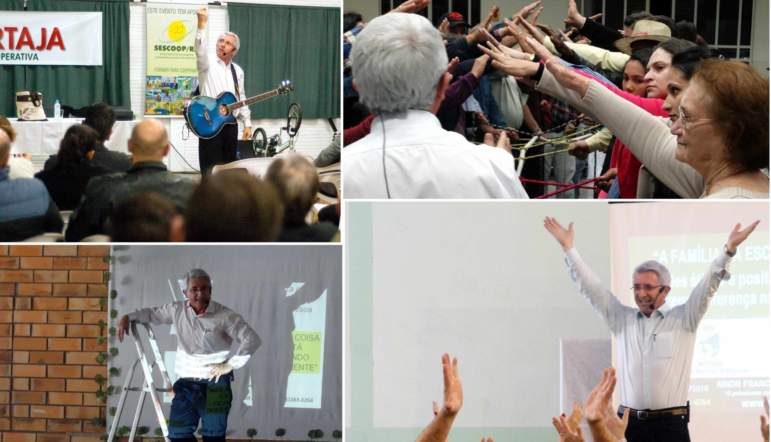 VÍDEOS E FOTOS DE PALESTRAS