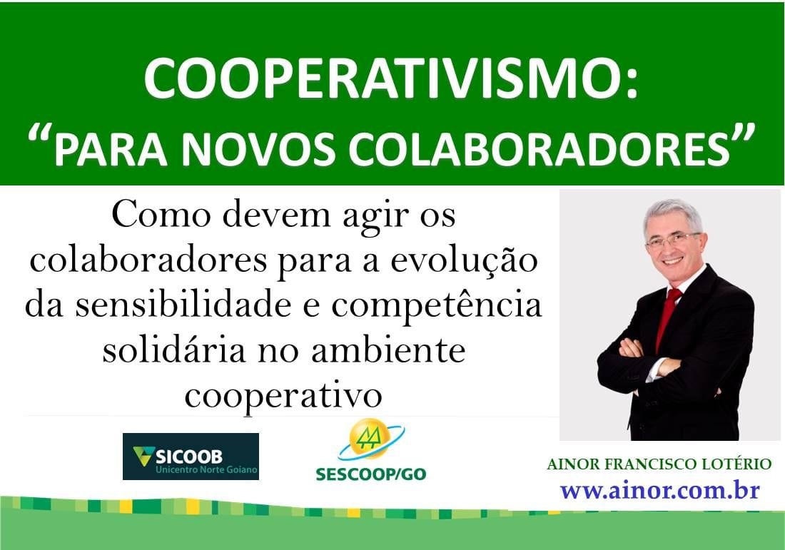 Cooperativismo para novos colaboradores (Anápolis – GO)