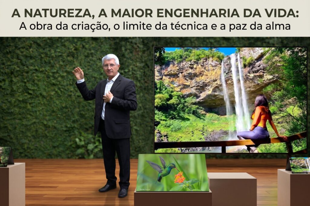 A NATUREZA, A MAIOR ENGENHARIA DA VIDA: A obra da criação, o limite da técnica e a paz da alma